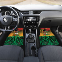 Vanuatu Independence Day Car Mats Chibi Boar Proud To Be A Ni-Van LT14 Set 2pcs - Front Multicolor - Polynesian Pride