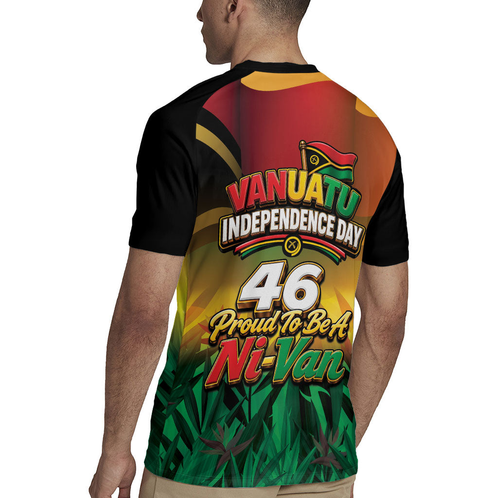 Vanuatu Independence Day Rugby Jersey Chibi Boar Proud To Be A Ni-Van LT14 - Polynesian Pride