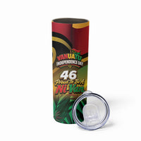 Vanuatu Independence Day Skinny Tumbler Chibi Boar Proud To Be A Ni-Van LT14 - Polynesian Pride