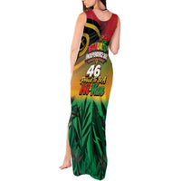 Vanuatu Independence Day Tank Maxi Dress Chibi Boar Proud To Be A Ni-Van LT14 - Polynesian Pride