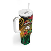 Vanuatu Independence Day Tumbler With Handle Chibi Boar Proud To Be A Ni-Van LT14 - Polynesian Pride