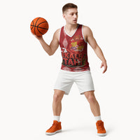 Tonga Rugby Custom Basketball Jersey 2026 Go Ikale Tahi Ngatu Pattern LT14 - Polynesian Pride