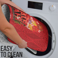 Tonga Rugby Custom Bathroom Set 2026 Go Ikale Tahi Ngatu Pattern LT14 - Polynesian Pride