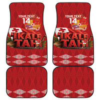 Tonga Rugby Custom Car Mats 2026 Go Ikale Tahi Ngatu Pattern LT14 - Polynesian Pride