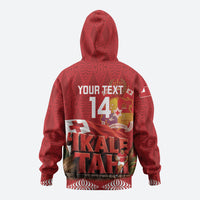 Tonga Rugby Custom Hoodie 2026 Go Ikale Tahi Ngatu Pattern LT14 - Polynesian Pride