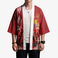 Tonga Rugby Custom Kimono 2026 Go Ikale Tahi Ngatu Pattern LT14 - Polynesian Pride
