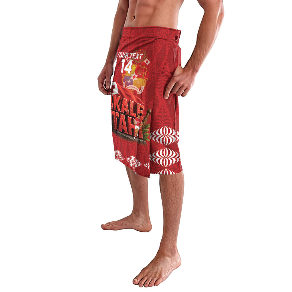 Tonga Rugby Custom Lavalava 2026 Go Ikale Tahi Ngatu Pattern LT14 - Polynesian Pride