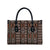 Malo e lelei Tonga Leather Bag Tongan Ngatu Vintage Brown - Polynesian Pride