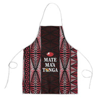 Tonga Rugby Apron 2025 Mate Maa Tonga Ngatu Motif - Polynesian Pride
