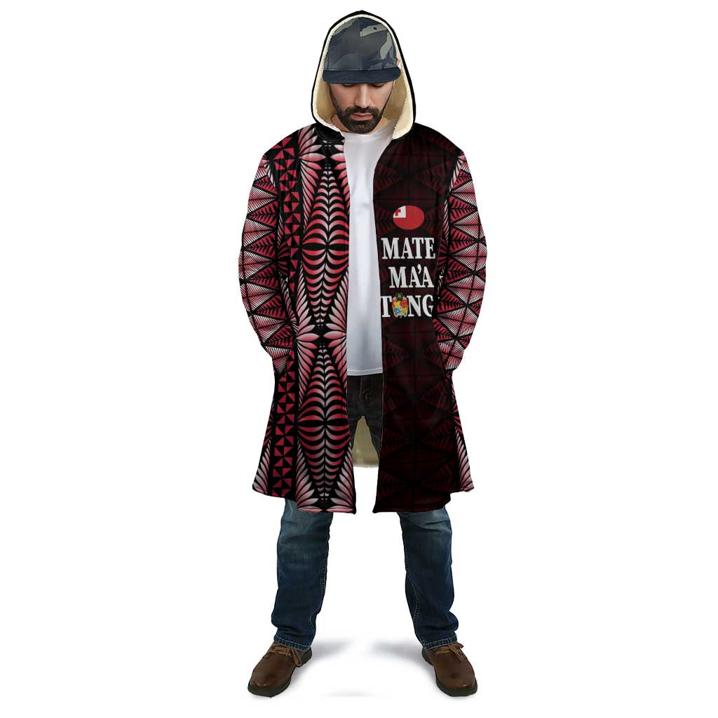 Tonga Rugby Personalised Cloak 2025 Mate Maa Tonga Ngatu Motif - Polynesian Pride