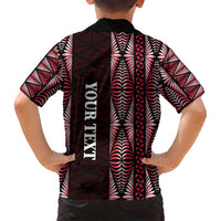 Tonga Rugby Personalised Family Matching Tank Maxi Dress and Hawaiian Shirt 2025 Mate Maa Tonga Ngatu Motif - Polynesian Pride