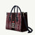 Tonga Rugby Leather Bag 2025 Mate Maa Tonga Ngatu Motif - Polynesian Pride