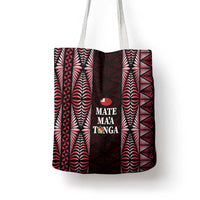 Tonga Rugby Tote Bag 2025 Mate Maa Tonga Ngatu Motif - Polynesian Pride