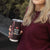 Tonga Rugby Personalised Tumbler Cup 2025 Mate Maa Tonga Ngatu Motif - Polynesian Pride