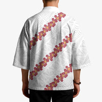 White Sunday Tonga Fakame Kimono Tongan Ngatu Heilala Lei - Polynesian Pride