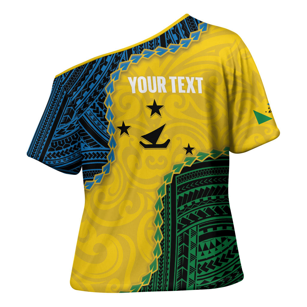 Personalised Malampa Province Vanuatu Cross Shoulder Shirt Map With Polynesian Pattern LT14 - Polynesian Pride
