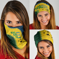 Malampa Province Vanuatu Neck Gaiter Map With Polynesian Pattern LT14 - Polynesian Pride