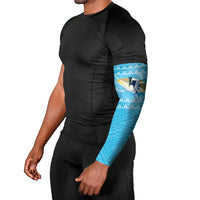 Aloha Hawaii Humuhumu Reef Triggerfish Arm Sleeves Hawaiian Leis Kakau Pattern LT14 - Polynesian Pride