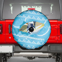 Aloha Hawaii Humuhumu Reef Triggerfish Spare Tire Cover Hawaiian Leis Kakau Pattern LT14 - Polynesian Pride