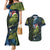 New Zealand Christmas Couples Matching Mermaid Dress and Hawaiian Shirt Cute Kakapo Meri Kirihimete Maori Koru