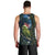 New Zealand Christmas Men Tank Top Cute Kakapo Meri Kirihimete Maori Koru