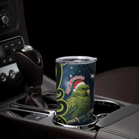 New Zealand Christmas Tumbler Cup Cute Kakapo Meri Kirihimete Maori Koru