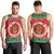 Personalized Hawaii Christmas Men Tank Top Tiki Santa Mele Kalikimaka