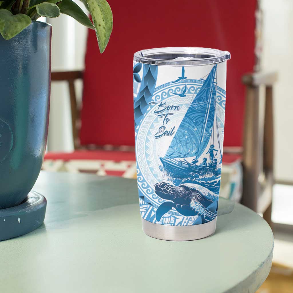 New Zealand Sailing Tumbler Cup Aotearoa Yacht Racing - Born To Sail LT14 - Polynesian Pride