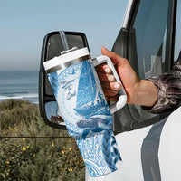 New Zealand Sailing Tumbler With Handle Aotearoa Yacht Racing - Born To Sail LT14 - Polynesian Pride