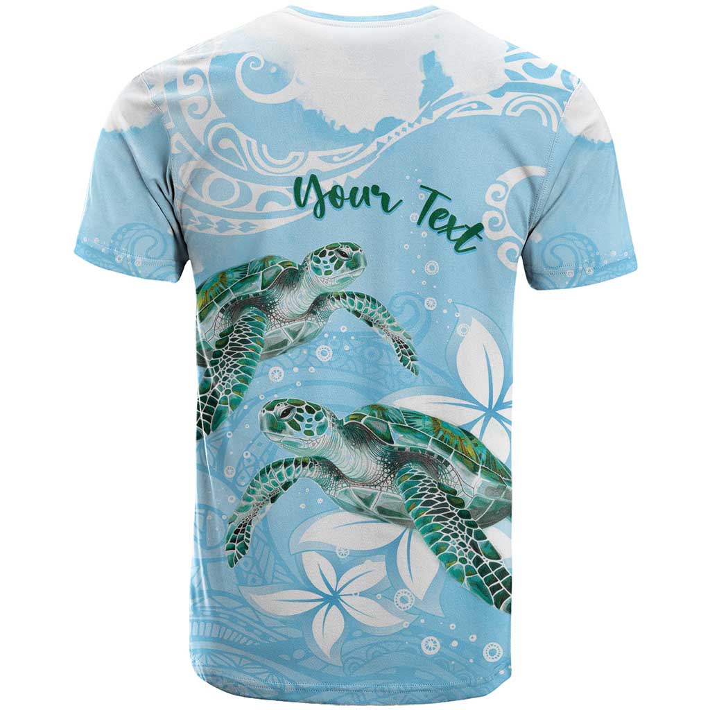 Personalised Polynesia Valentine's Day T Shirt SeaTurtle Couple Polynesian - Fairy Sparkles Color LT14 - Polynesian Pride