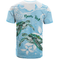 Personalised Polynesia Valentine's Day T Shirt SeaTurtle Couple Polynesian - Fairy Sparkles Color LT14 - Polynesian Pride