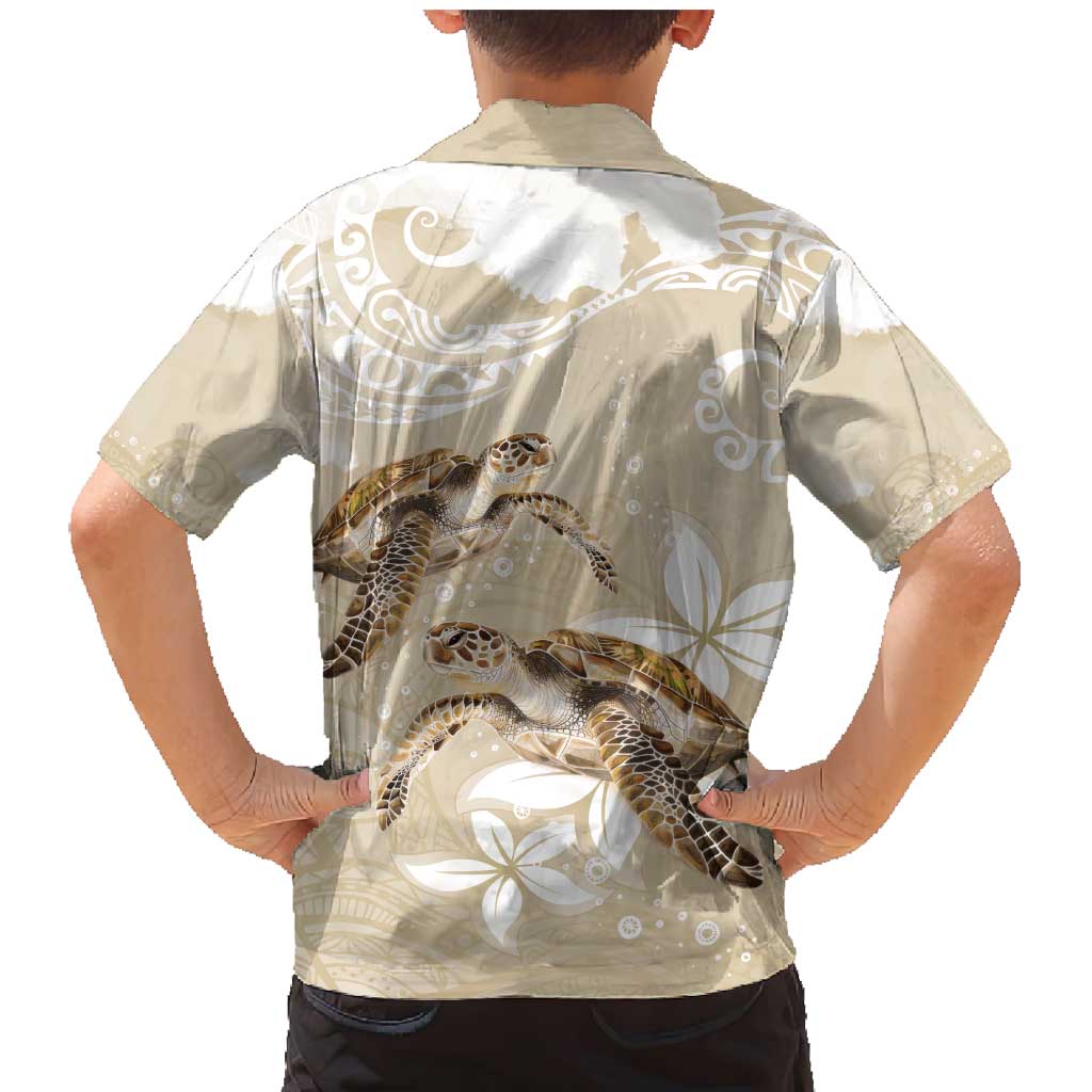Happy Valentine's Day Polynesia Family Matching Mermaid Dress and Hawaiian Shirt SeaTurtle Couple Polynesian - Pollinate Color LT14 - Polynesian Pride