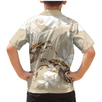 Happy Valentine's Day Polynesia Family Matching Mermaid Dress and Hawaiian Shirt SeaTurtle Couple Polynesian - Pollinate Color LT14 - Polynesian Pride