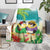 Hawaii Penguin Couple Blanket Hawaiian Kakau - Tropical Summer Vibes