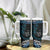 New Zealand Matariki Tumbler With Handle Maori New Year Silver Fern And Lizard - Turquosie