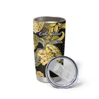 Personalised Aloha Hawaii Oahu Island Tumbler Cup Gathering Place Sea Turtle Ilima Flowers