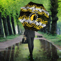 Personalised Cook Islands Aitutaki Umbrella Tiare Maori Polynesian Waves Tattoo