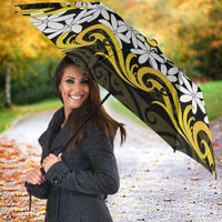 Personalised Cook Islands Aitutaki Umbrella Tiare Maori Polynesian Waves Tattoo