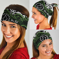 Personalised Cook Islands Palmerston Neck Gaiter Tiare Maori Polynesian Waves Tattoo LT14 - Polynesian Pride