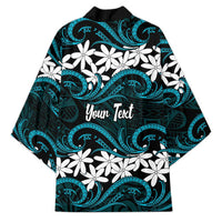Personalised Cook Islands Penrhyn Atoll Kimono Tiare Maori Polynesian Waves Tattoo LT14 - Polynesian Pride