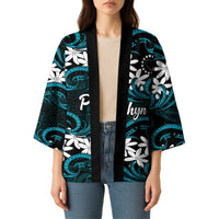 Personalised Cook Islands Penrhyn Atoll Kimono Tiare Maori Polynesian Waves Tattoo LT14 - Polynesian Pride