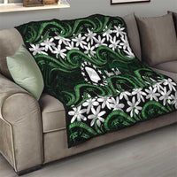 Personalised Cook Islands Mitiaro Quilt Tiare Maori Polynesian Waves Tattoo