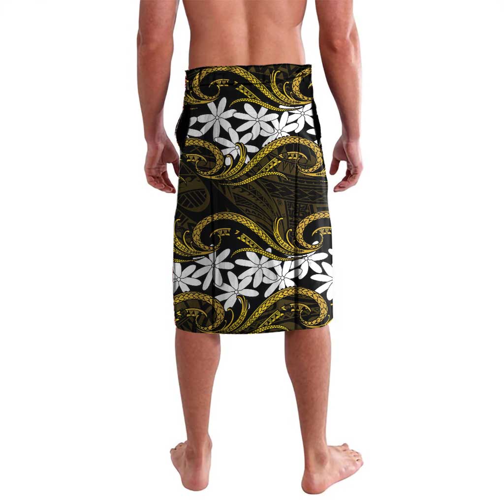 Personalised Cook Islands Manihiki Lavalava Tiare Maori Polynesian Waves Tattoo