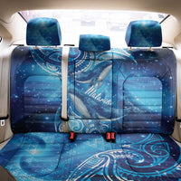 New Zealand Humpback Whale Matariki Back Car Seat Cover Maori New Year Taniko Niho Taniwha LT14 - Polynesian Pride