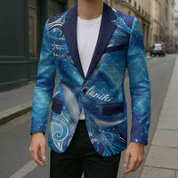 New Zealand Humpback Whale Matariki Blazer Maori New Year Taniko Niho Taniwha