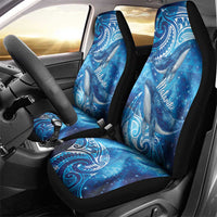 New Zealand Humpback Whale Matariki Car Seat Cover Maori New Year Taniko Niho Taniwha LT14 - Polynesian Pride