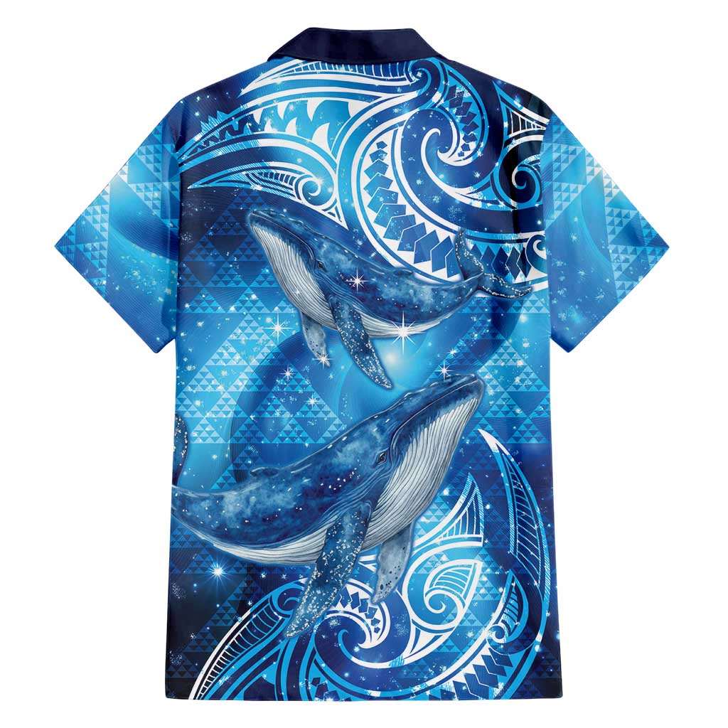 New Zealand Humpback Whale Matariki Hawaiian Shirt Maori New Year Taniko Niho Taniwha LT14 - Polynesian Pride