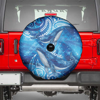 New Zealand Humpback Whale Matariki Spare Tire Cover Maori New Year Taniko Niho Taniwha LT14 - Polynesian Pride