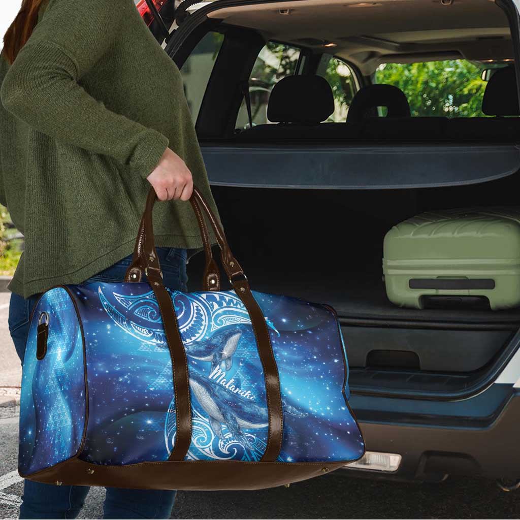 New Zealand Humpback Whale Matariki Travel Bag Maori New Year Taniko Niho Taniwha LT14 - Polynesian Pride