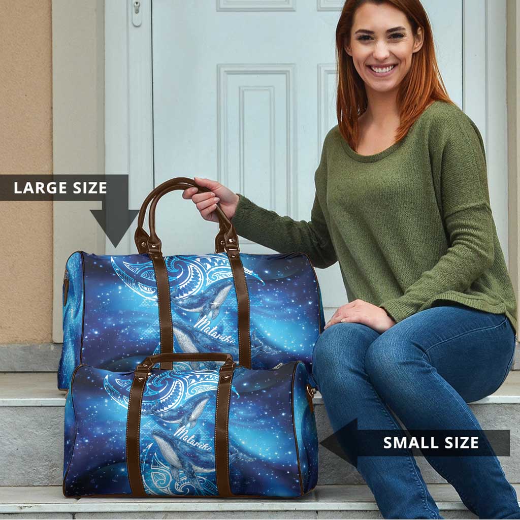 New Zealand Humpback Whale Matariki Travel Bag Maori New Year Taniko Niho Taniwha LT14 - Polynesian Pride
